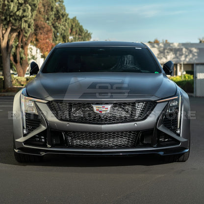 2025-Up Cadillac CT5-V Blackwing | DRY CARBON FIBER Front Lower Grille Trim Insert image 5