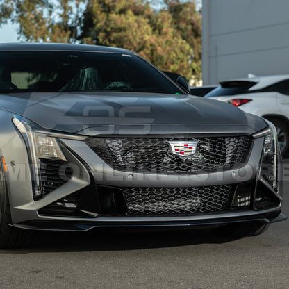 2025-Up Cadillac CT5-V Blackwing DRY CARBON FIBER Front Upper & Lower Grille Trim image 6