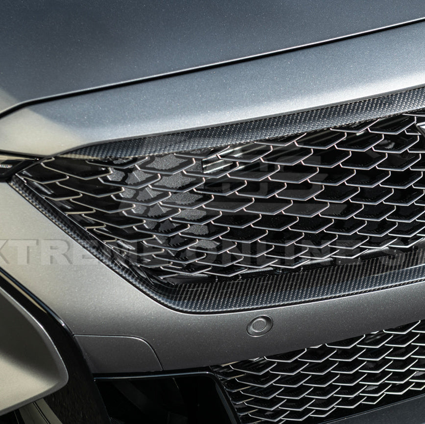 2025-Up Cadillac CT5-V Blackwing | DRY CARBON FIBER Front Lower Grille Trim Insert image 8
