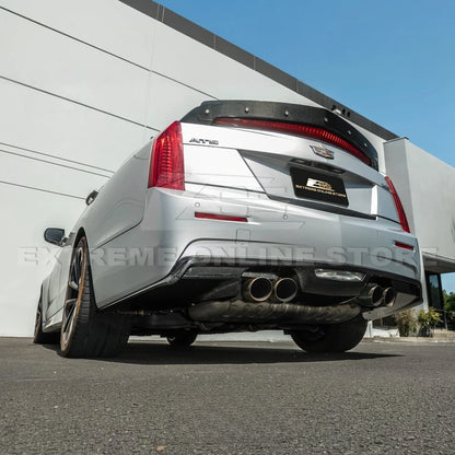 2016-19 Cadillac ATS-V Factory Style Rear Bumper Diffuser Lip image 6