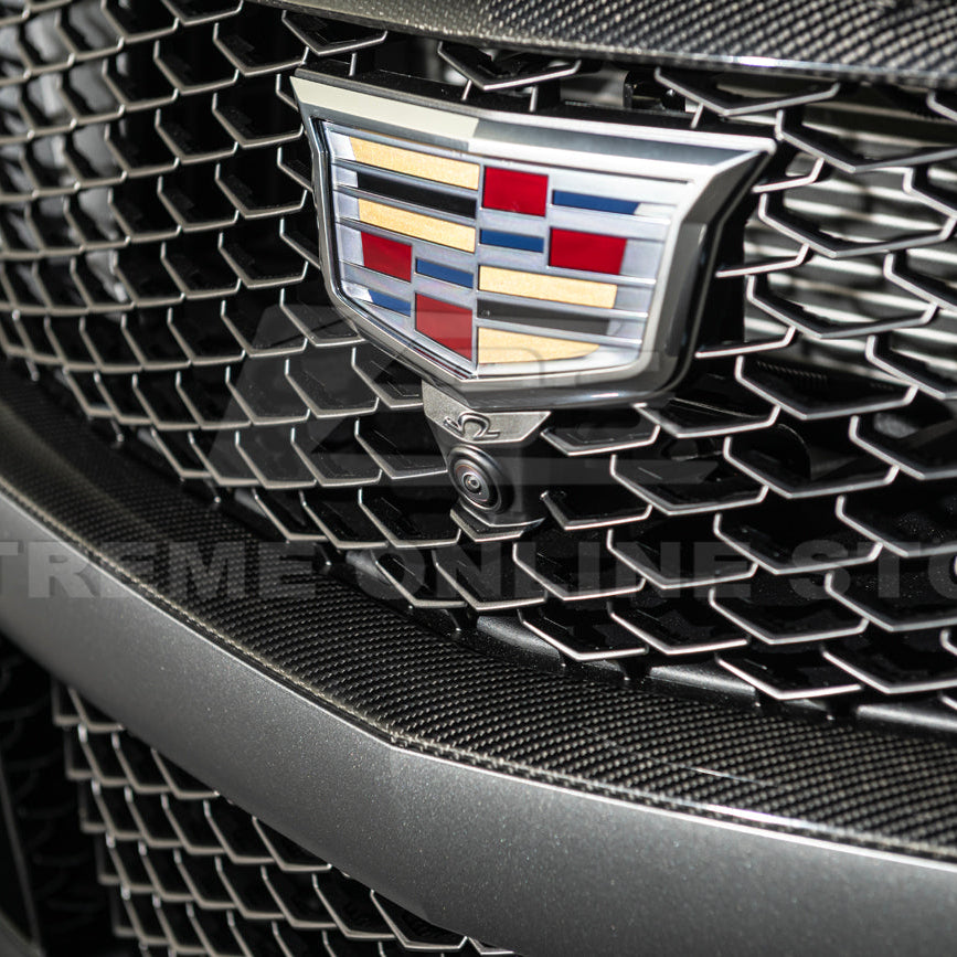 2025-Up Cadillac CT5-V Blackwing | DRY CARBON FIBER Front Lower Grille Trim Insert image 12