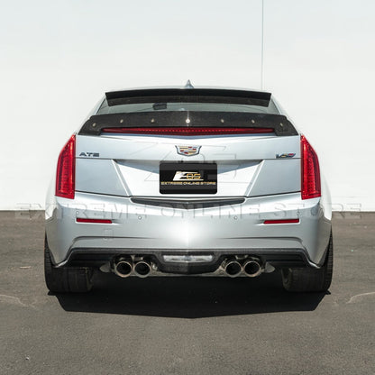 2016-19 Cadillac ATS-V Factory Style Rear Bumper Diffuser Lip image 4