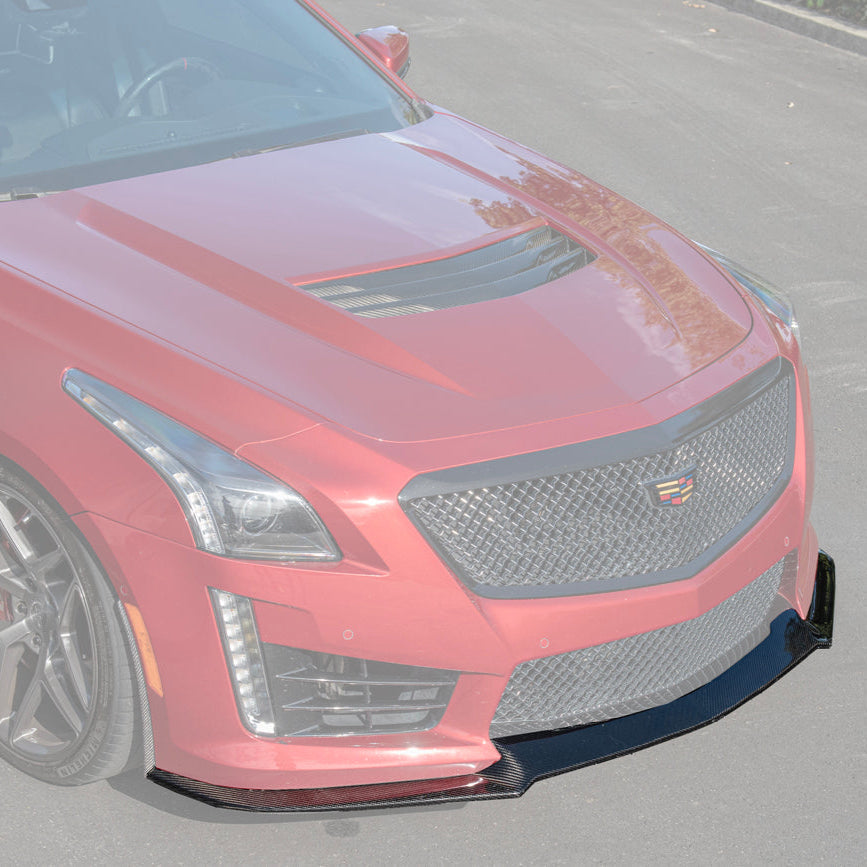 Blemished / Outlet - 2016-19 Cadillac CTS-V CARBON FIBER Front Splitter image 13