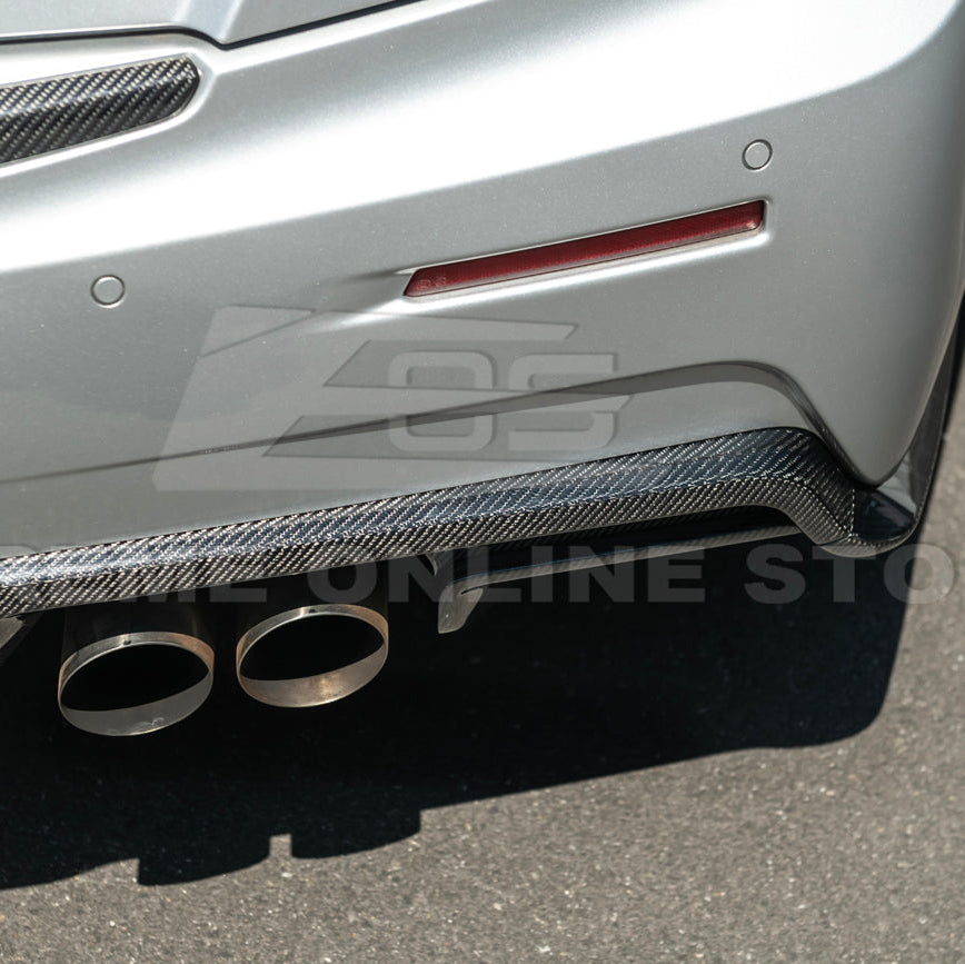 2016-19 Cadillac ATS-V Factory Style Rear Bumper Diffuser Lip image 14