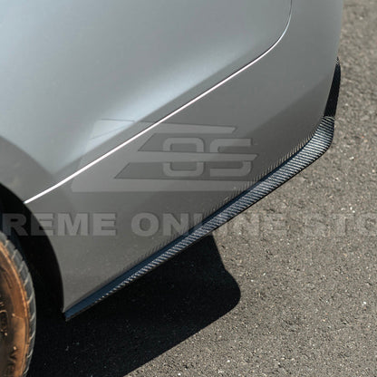 2016-19 Cadillac ATS-V Factory Style Rear Bumper Diffuser Lip image 17