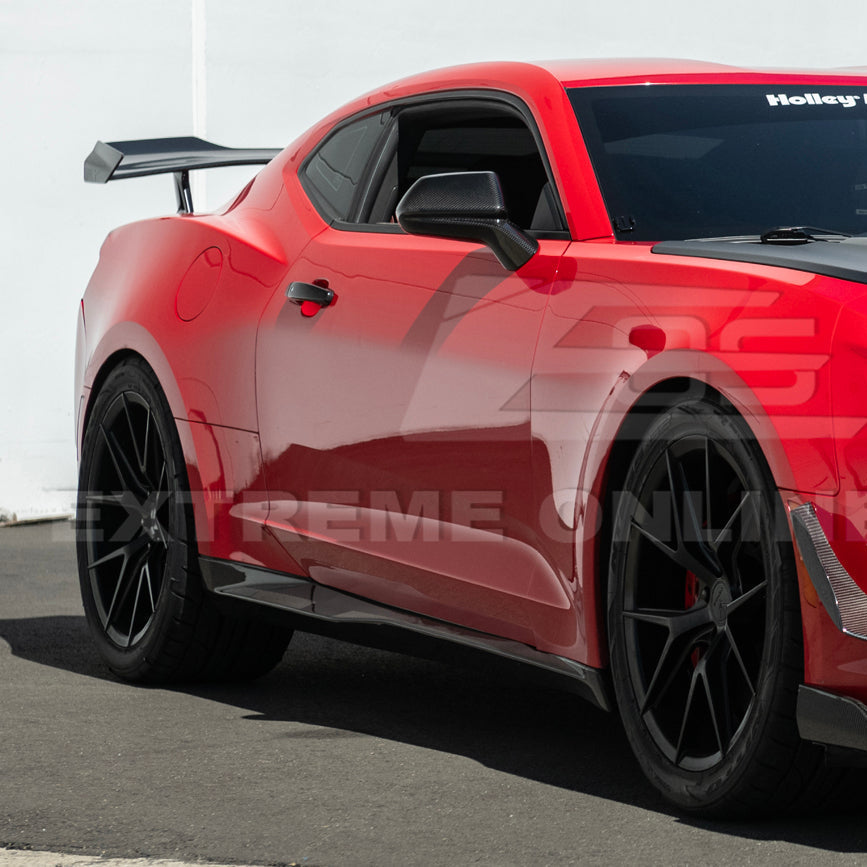 2019-24 Camaro Dry Carbon Fiber Overlay Door Handle Cover image 4