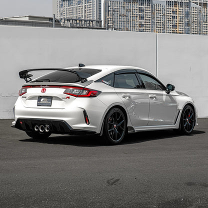 2023-Up Honda Civic Type-R Carbon Fiber Rear Hatch Vent Trim Cover image 3