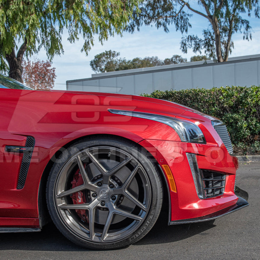 2016-19 Cadillac CTS-V Front Splitter Side Wheel image 47