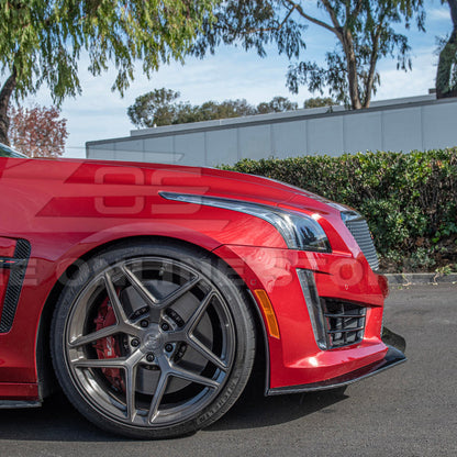 2016-19 Cadillac CTS-V Front Splitter Side Wheel image 28