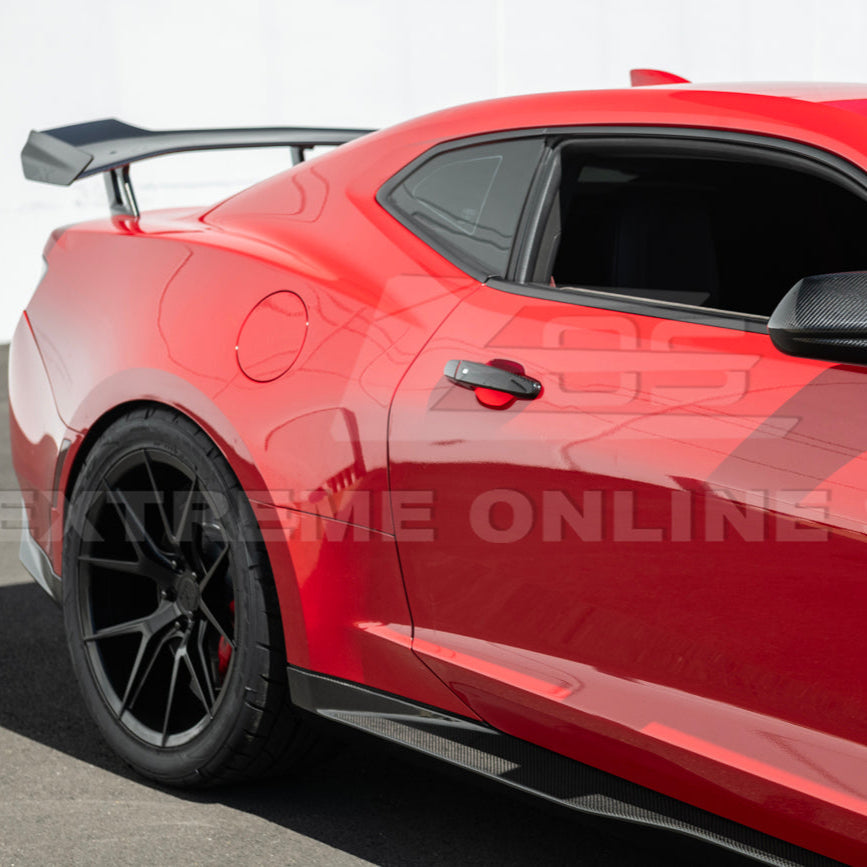 2019-24 Camaro Dry Carbon Fiber Overlay Door Handle Cover image 5