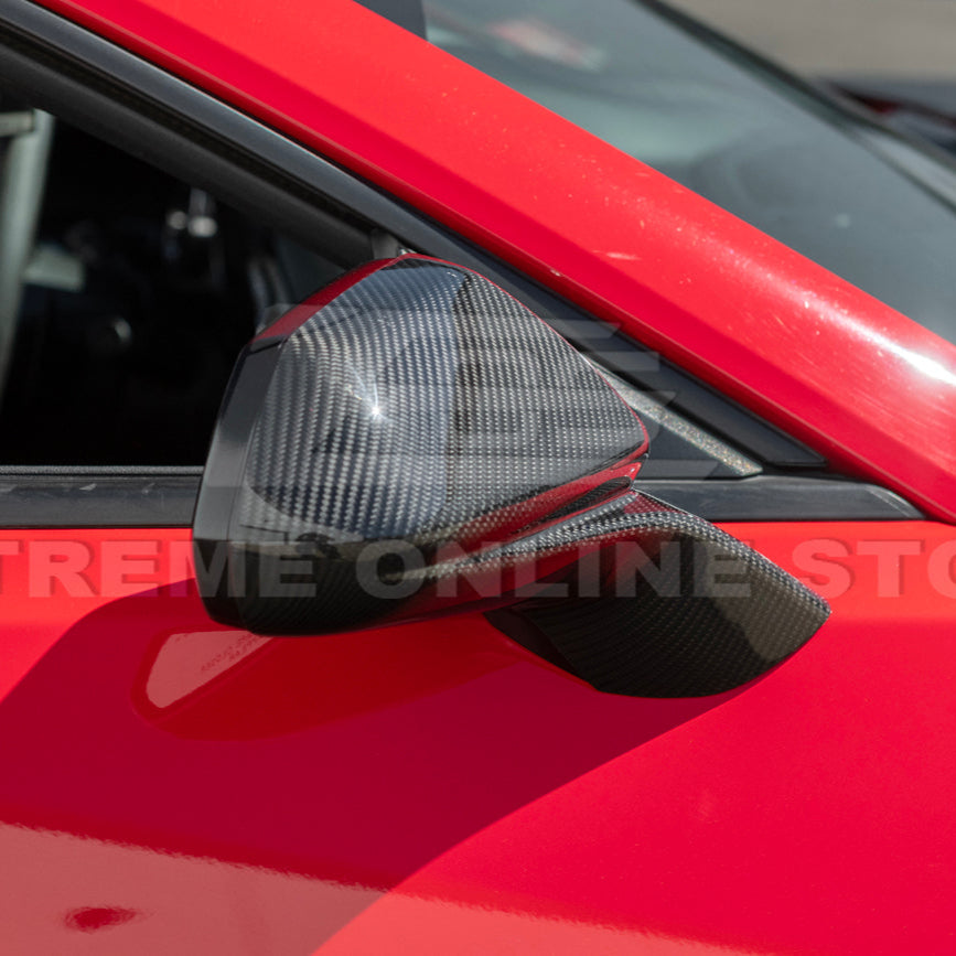2019-24 Camaro Dry Carbon Fiber Mirror Covers image 9