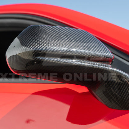 2019-24 Camaro Dry Carbon Fiber Mirror Covers image 11
