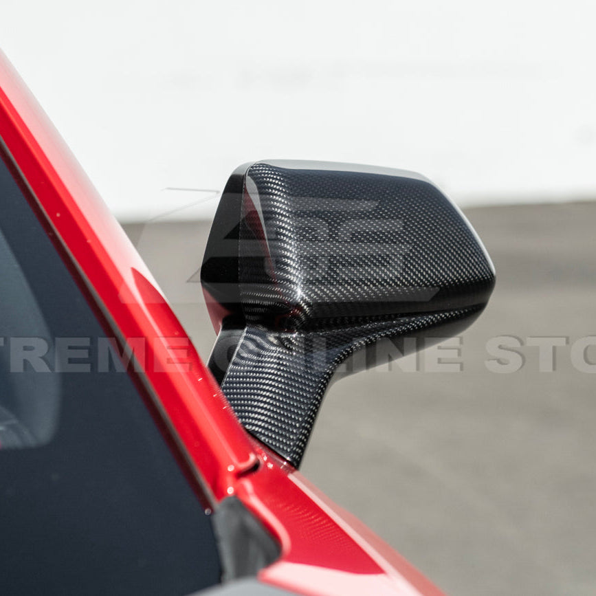 2019-24 Camaro Dry Carbon Fiber Mirror Covers image 12
