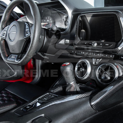 2019-24 Camaro Carbon Fiber Center Console Cover image 4