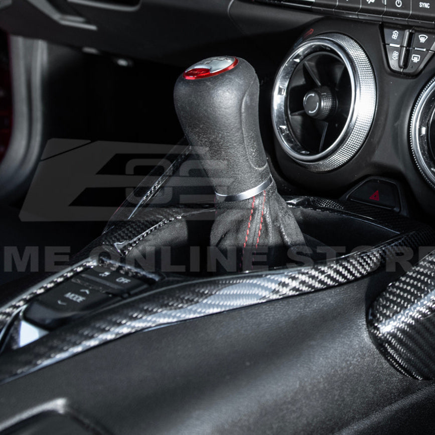 2019-24 Camaro Carbon Fiber Center Console Cover image 5