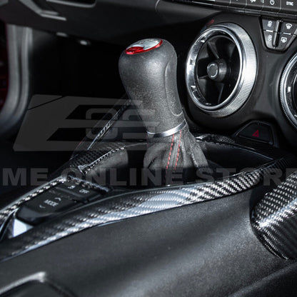 2019-24 Camaro Carbon Fiber Center Console Cover image 5