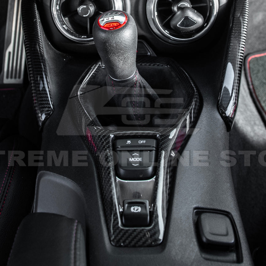 2019-24 Camaro Carbon Fiber Center Console Cover image 9