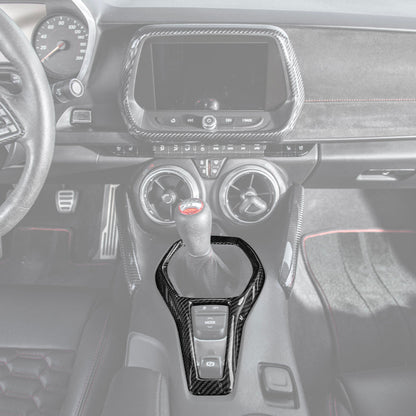 2019-24 Camaro Carbon Fiber Center Console Cover image 2