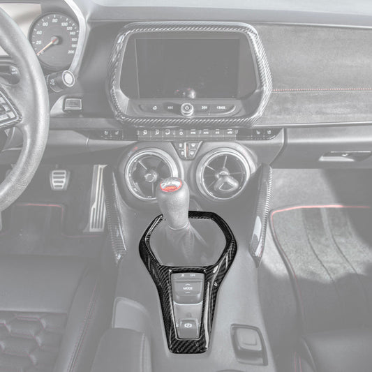 2019-24 Camaro Carbon Fiber Center Console Cover image 2