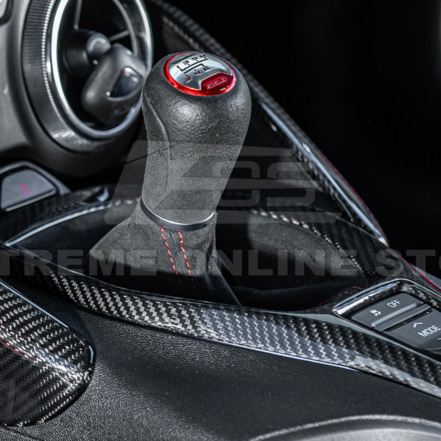 2019-24 Camaro Carbon Fiber Center Console Cover image 10