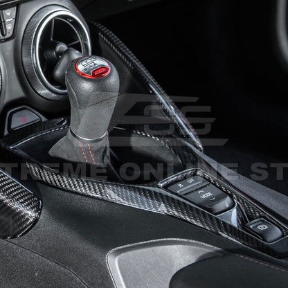 2019-24 Camaro Carbon Fiber Center Console Cover image 11