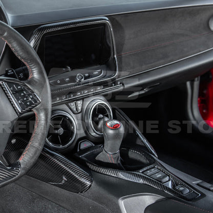 2019-24 Camaro Carbon Fiber Center Console Cover image 8