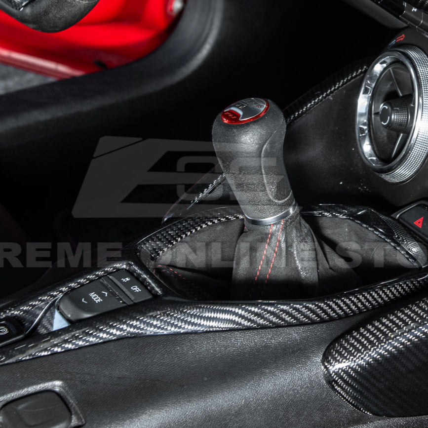 2019-24 Camaro Carbon Fiber Center Console Cover image 6