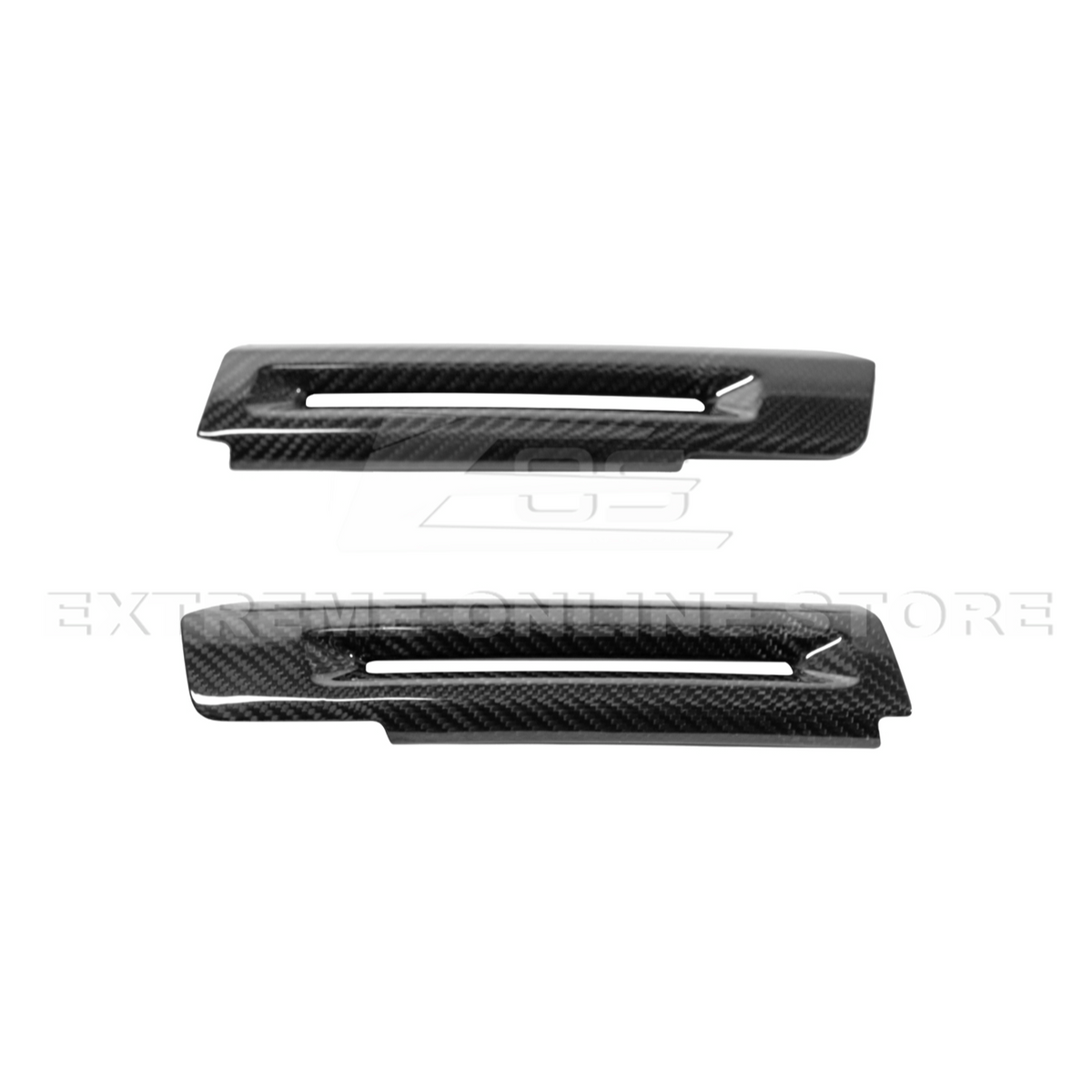 2015-Up Ford Mustang DRY CARBON FIBER Side Door Armrest Panel Trim Cover image 15