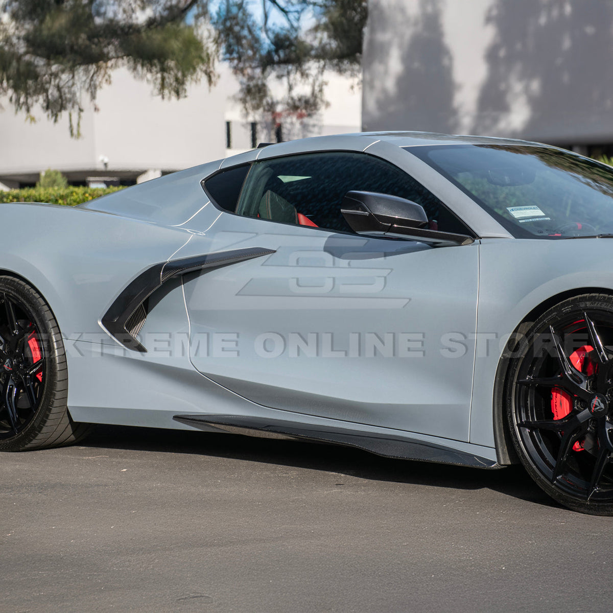 Chevrolet Corvette C8 Z06 Conversion Side Skirts image 74