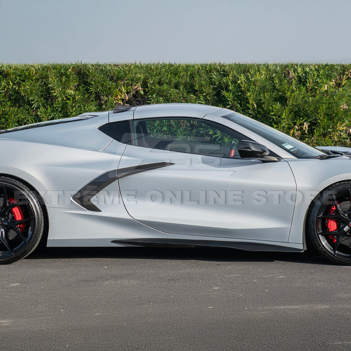 Chevrolet Corvette C8 Z06 Conversion Side Skirts image 78