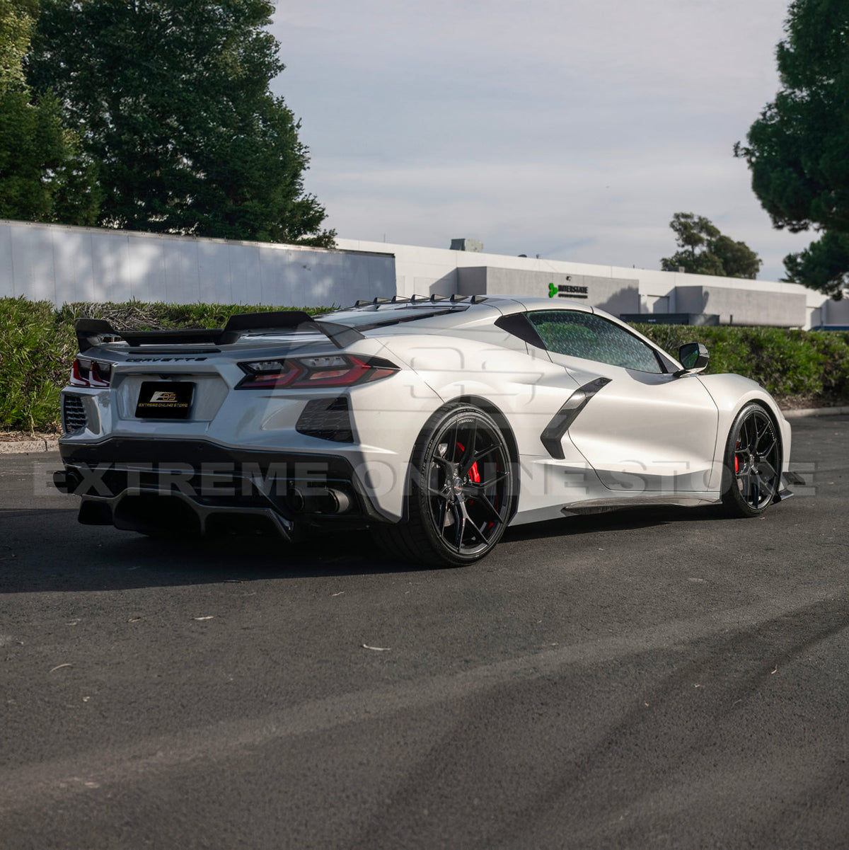 Chevrolet Corvette C8 Z06 Conversion Side Skirts image 79