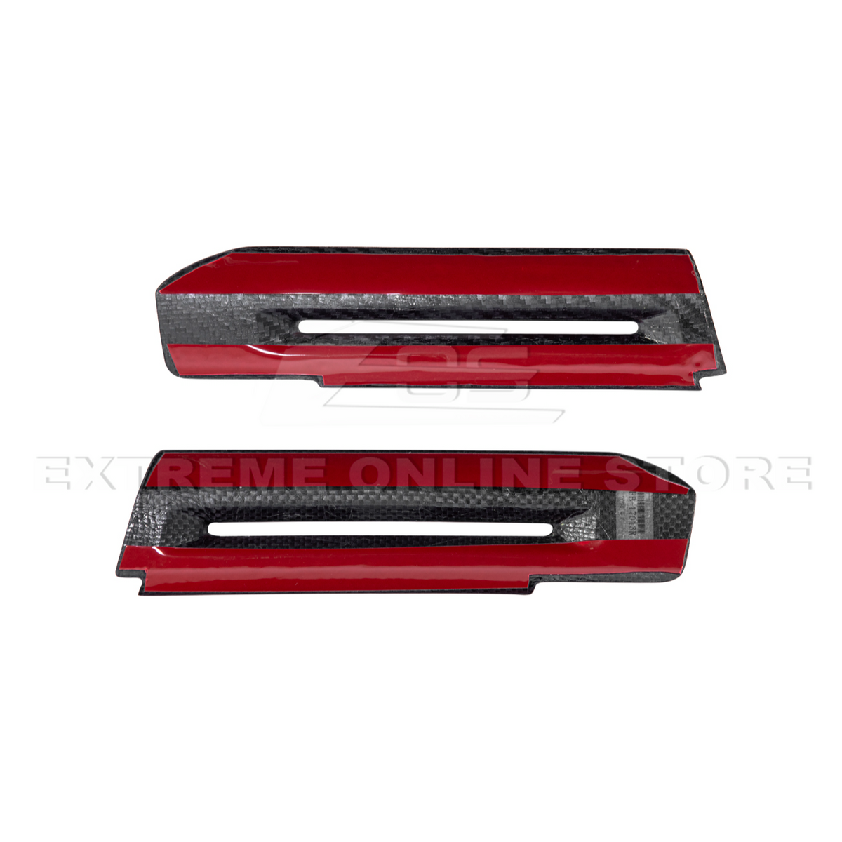 2015-Up Ford Mustang DRY CARBON FIBER Side Door Armrest Panel Trim Cover image 19