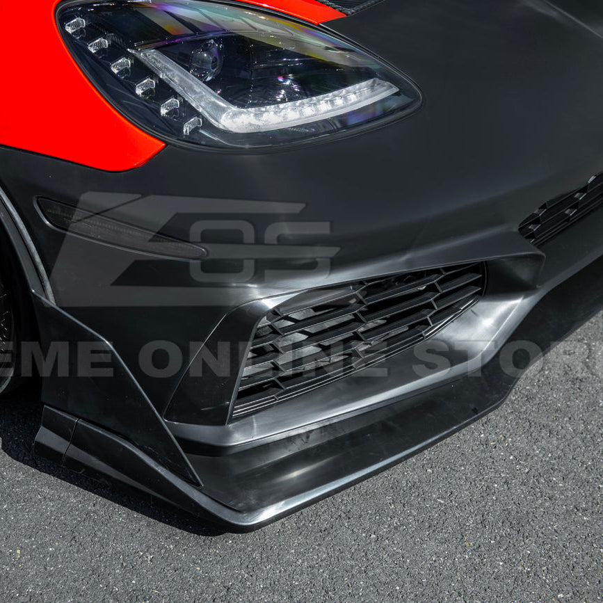 2005-13 Corvette C6 Z06 | C7 ZR1 Style Primed Front Bumper Replacement Cover image 10