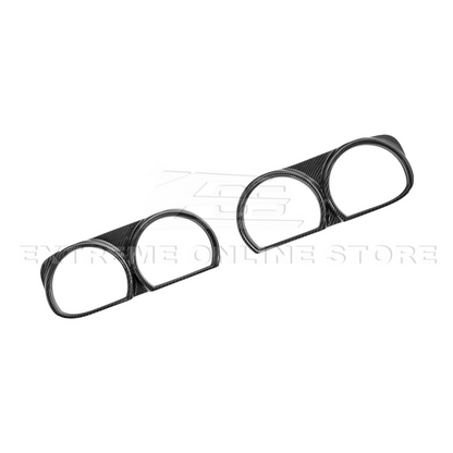 2015-23 Dodge Challenger Front Headlight Trim Cover Overlay image 14