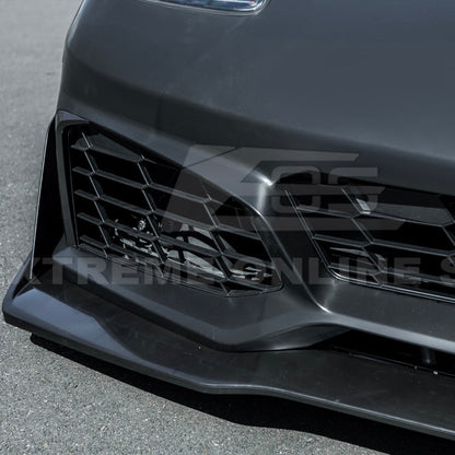 2005-13 Corvette C6 Z06 | C7 ZR1 Style Primed Front Bumper Replacement Cover image 12