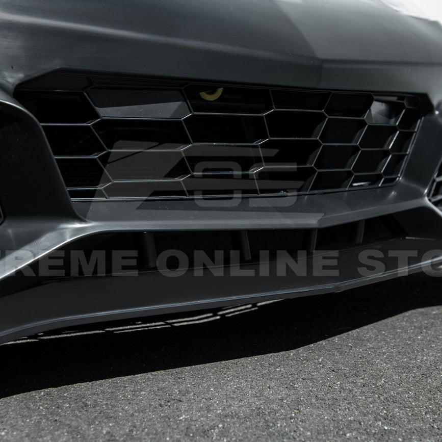 2005-13 Corvette C6 Z06 | C7 ZR1 Style Primed Front Bumper Replacement Cover image 18