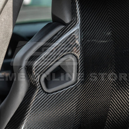 2016-19 CTS-V | ATS-V Dry CARBON FIBER Seat Back Cover image 6