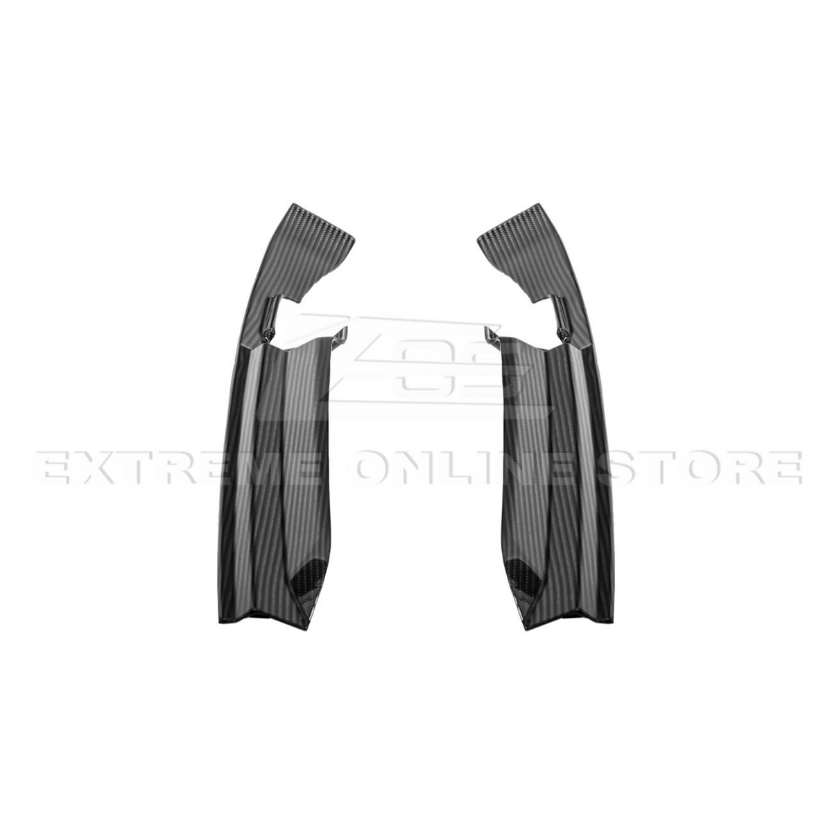 Corvette C8 DRY CARBON FIBER Front Trunk Trim Cover Kit image 76