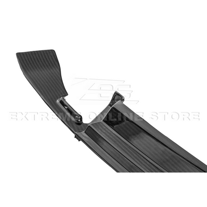 Corvette C8 DRY CARBON FIBER Front Trunk Trim Cover Kit image 78