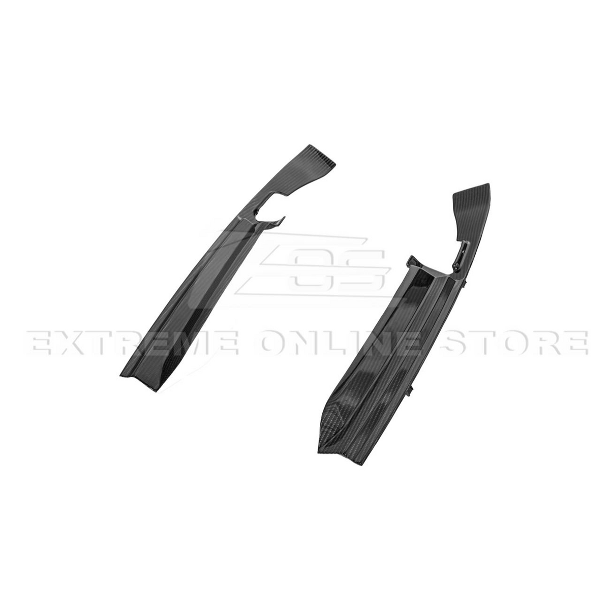Corvette C8 DRY CARBON FIBER Front Trunk Trim Cover Kit image 75