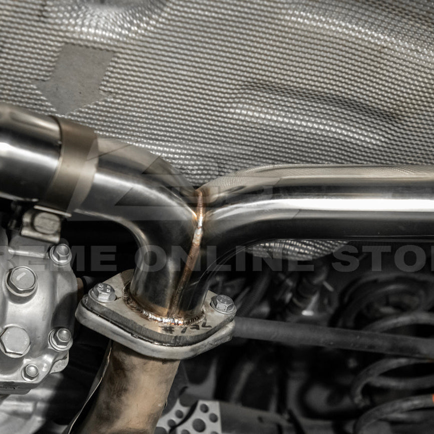 2019-Present Mazda 3 Hatchback Axle Back Dual Tips Muffler Exhaust image 18