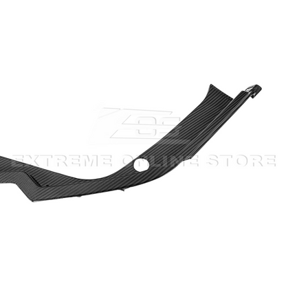 Corvette C8 DRY CARBON FIBER Front Trunk Trim Cover Kit image 67