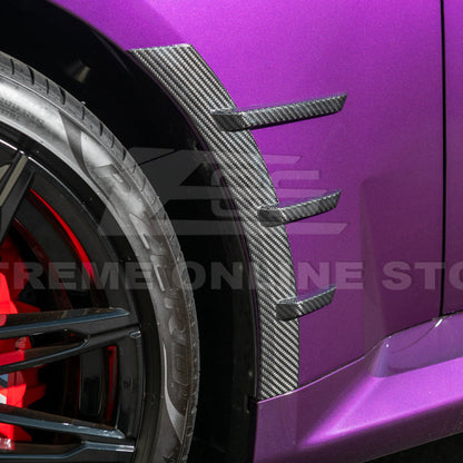 2023-Up BMW G87 M2 DRY CARBON FIBER Add-On Fender Wheel Arch Trim Cover image 28