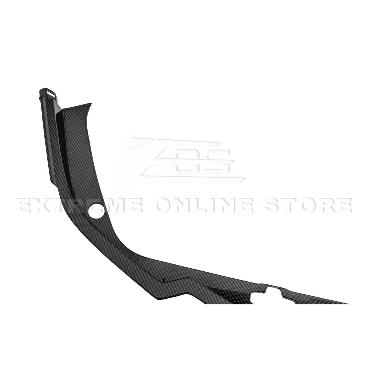 Corvette C8 DRY CARBON FIBER Front Trunk Trim Cover Kit image 65