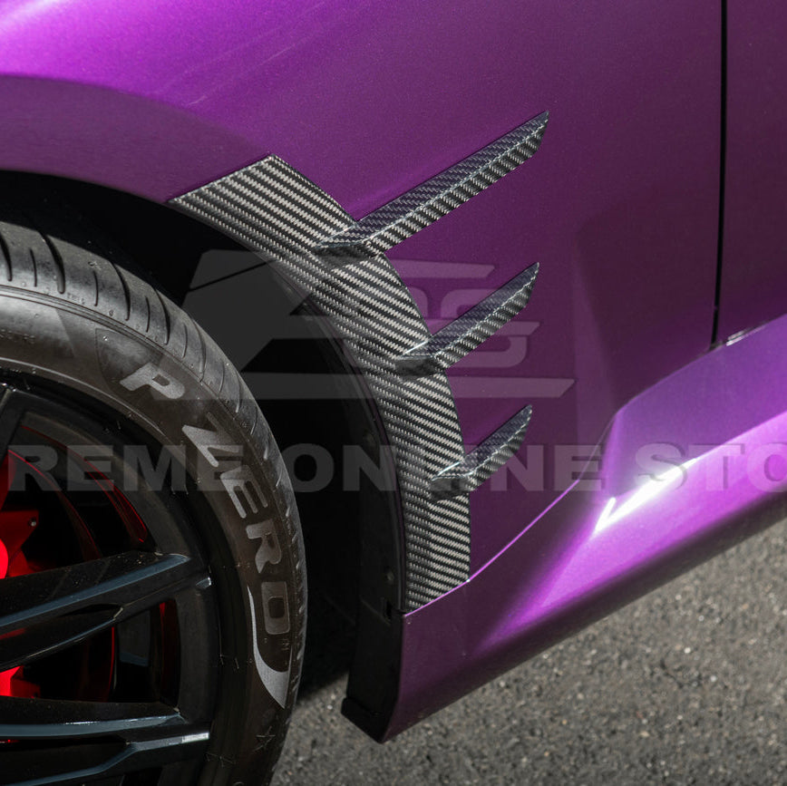 2023-Up BMW G87 M2 DRY CARBON FIBER Add-On Fender Wheel Arch Trim Cover image 29