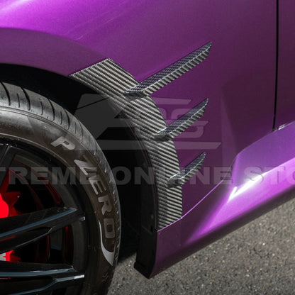2023-Up BMW G87 M2 DRY CARBON FIBER Add-On Fender Wheel Arch Trim Cover image 9