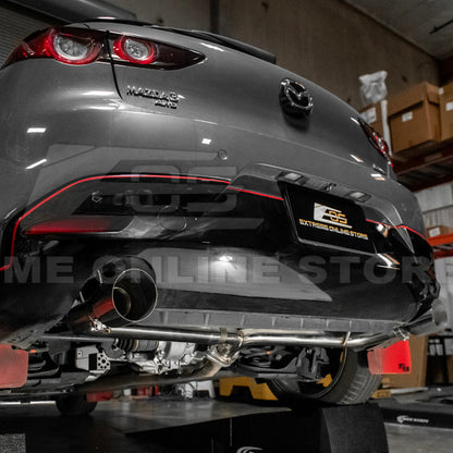 2019-Present Mazda 3 Hatchback Axle Back Dual Tips Muffler Exhaust image 15