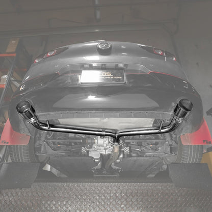2019-Present Mazda 3 Hatchback Axle Back Dual Tips Muffler Exhaust image 14