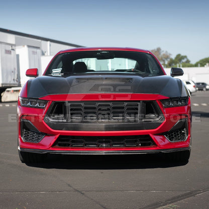 2024+ Ford Mustang Front Bumper Hood Vented Cover image 5