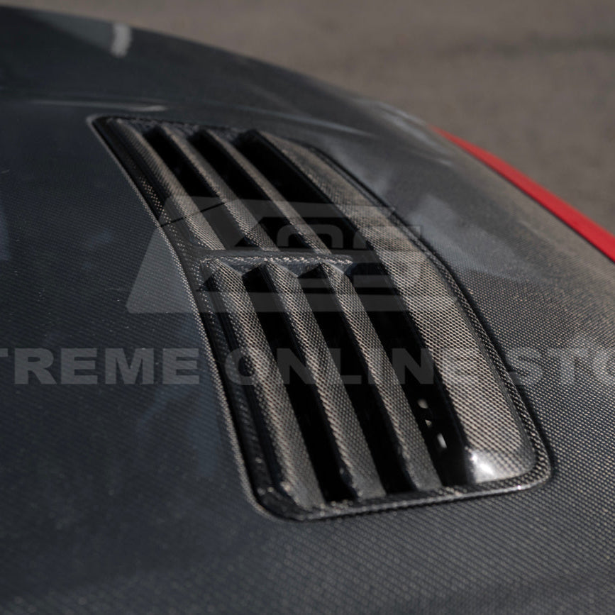 2024+ Ford Mustang Front Bumper Hood Vented Cover image 9
